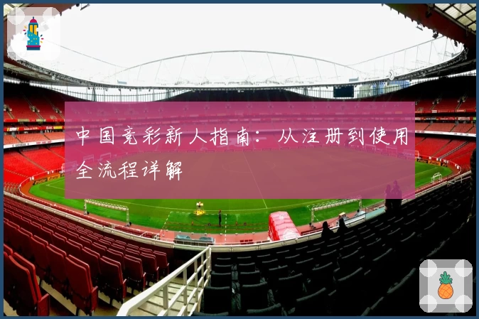 中国竞彩新人指南：从注册到使用全流程详解